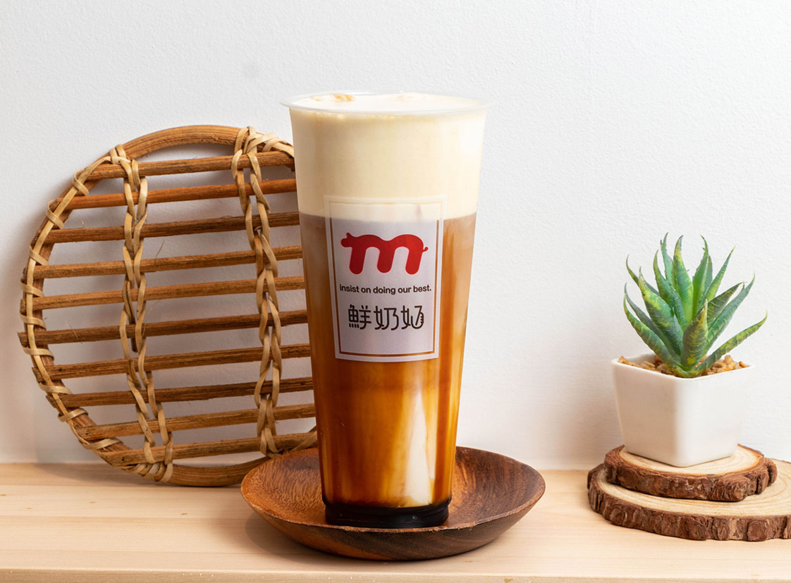鮮奶奶茶飲